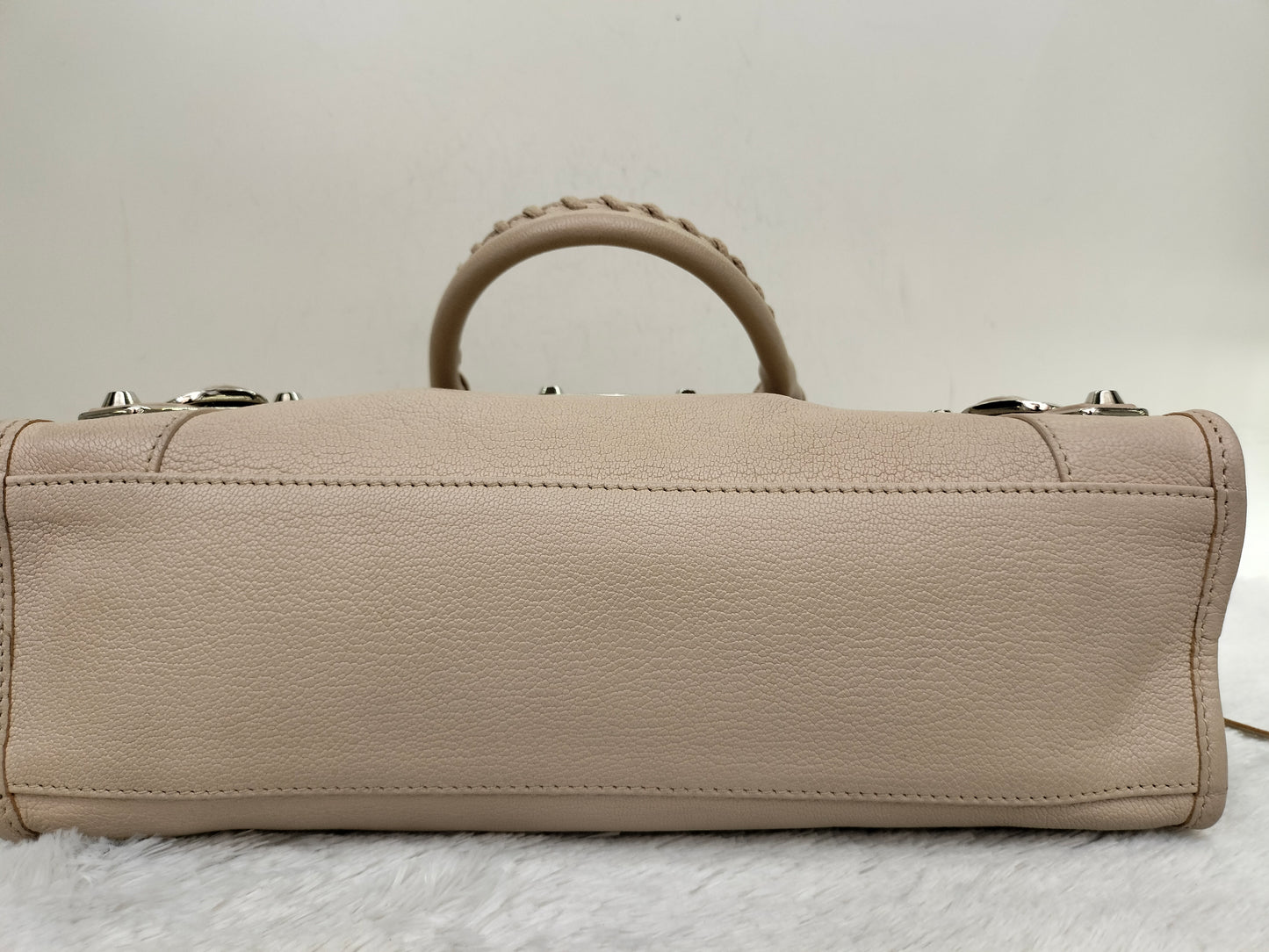 Balenciaga Small City Edge Beige SHW 2020