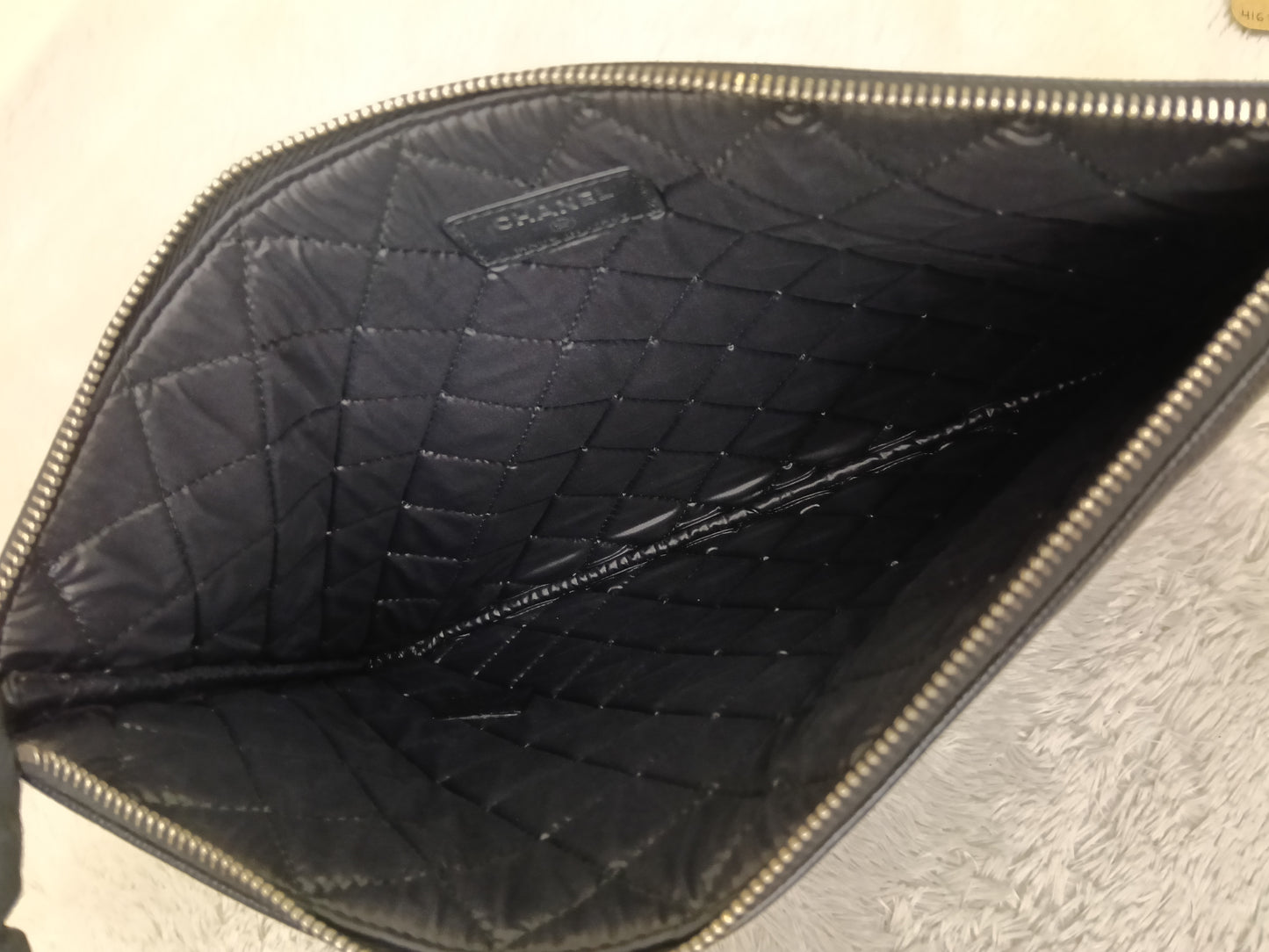 Chanel O'Case Deauville Medium Caviar Studded Black SHW #25