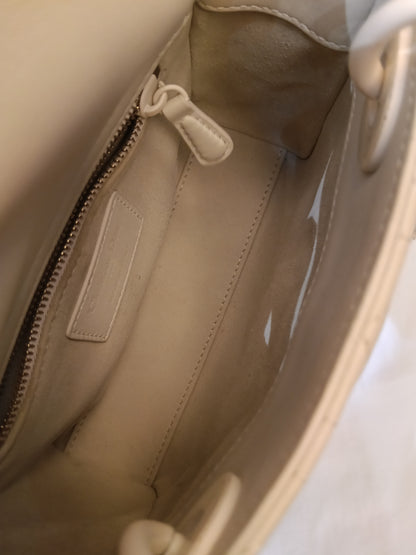 Lady Dior Mini Cannage Ultra Matte White 2020