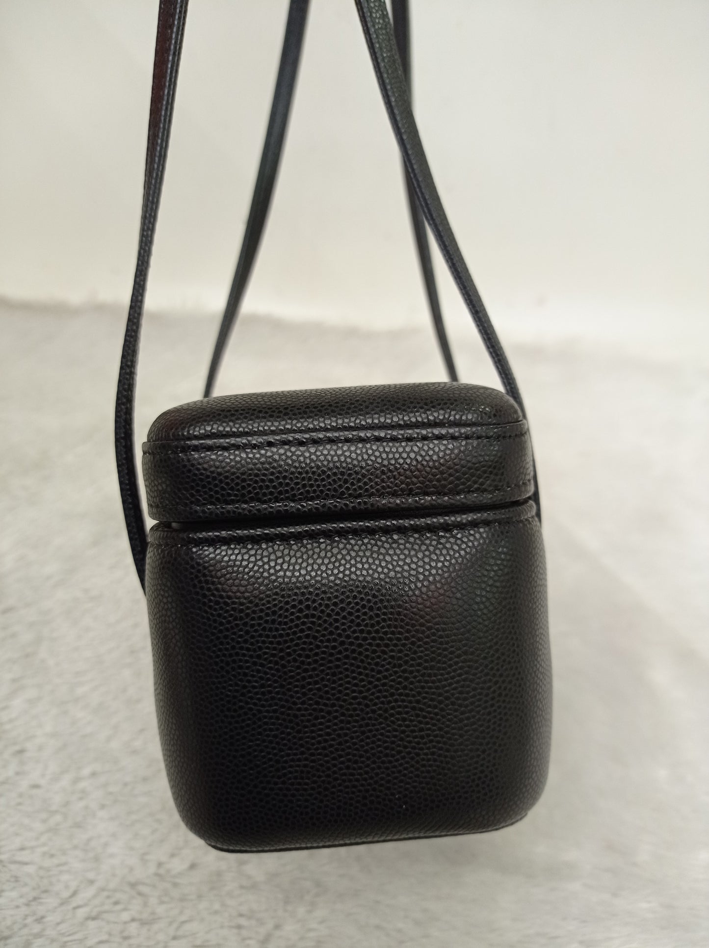 *NEW* Chanel Preppy Coco Long Vanity with Straps Black Caviar GHW (CHIP)