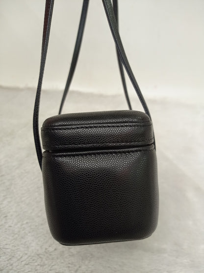 *NEW* Chanel Preppy Coco Long Vanity with Straps Black Caviar GHW (CHIP)