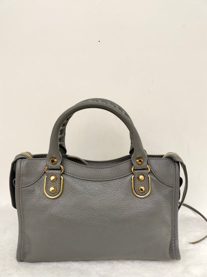 Balenciaga Mini City Edge Grey GHW 2017