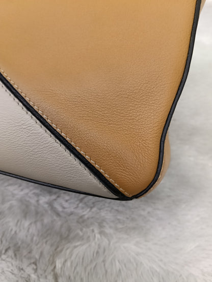 Loewe Puzzle Medium Amber Light Oat Black GHW 2019