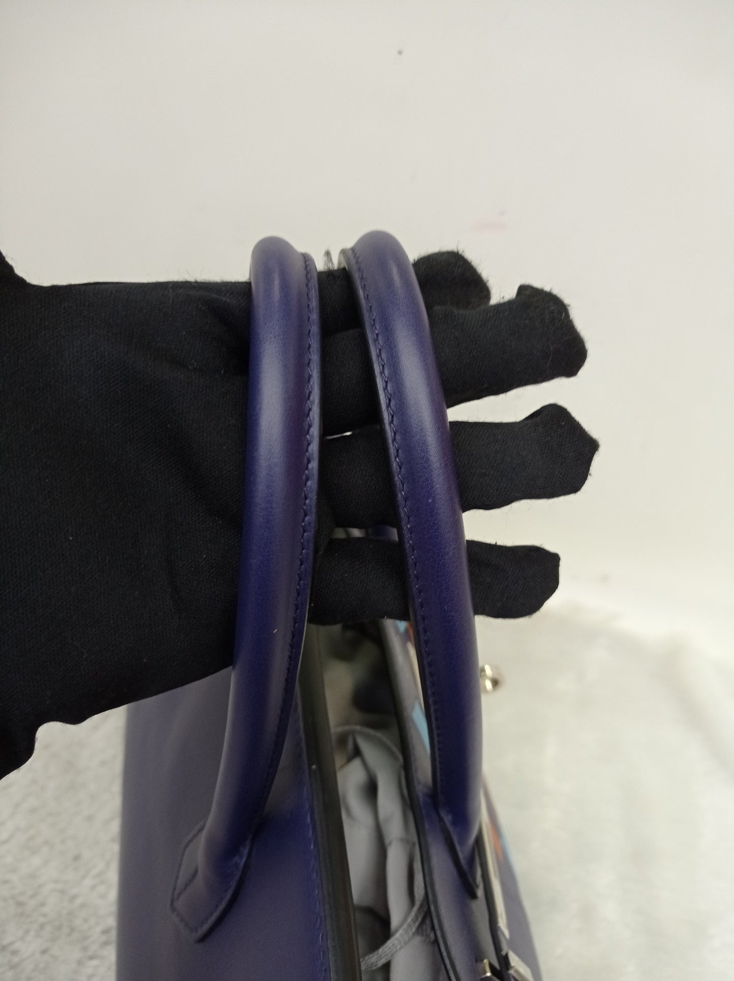 B30 Tressage Swift Epsom Bleu Encre Bleu Du Nord PHW #D