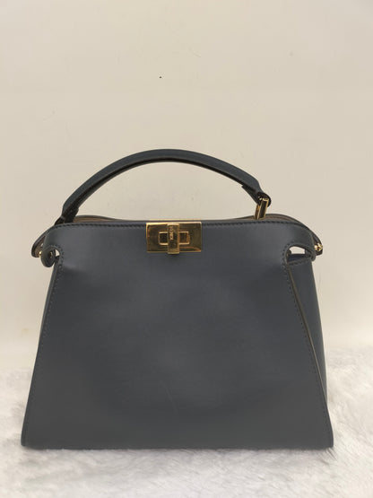 Fendi Peekaboo Essential Navy GHW
