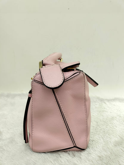 Loewe Puzzle Small Baby Pink GHW 2015