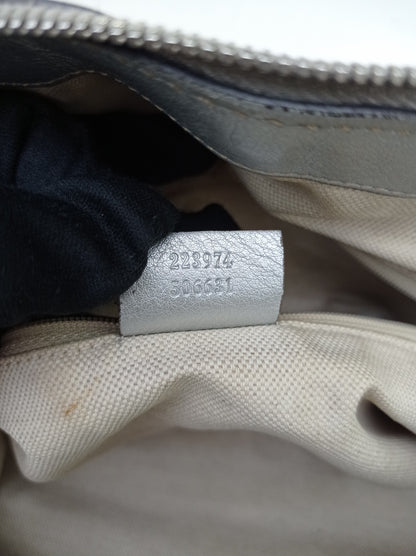 Gucci Boston Borsa Sukey Metallic Silver SHW
