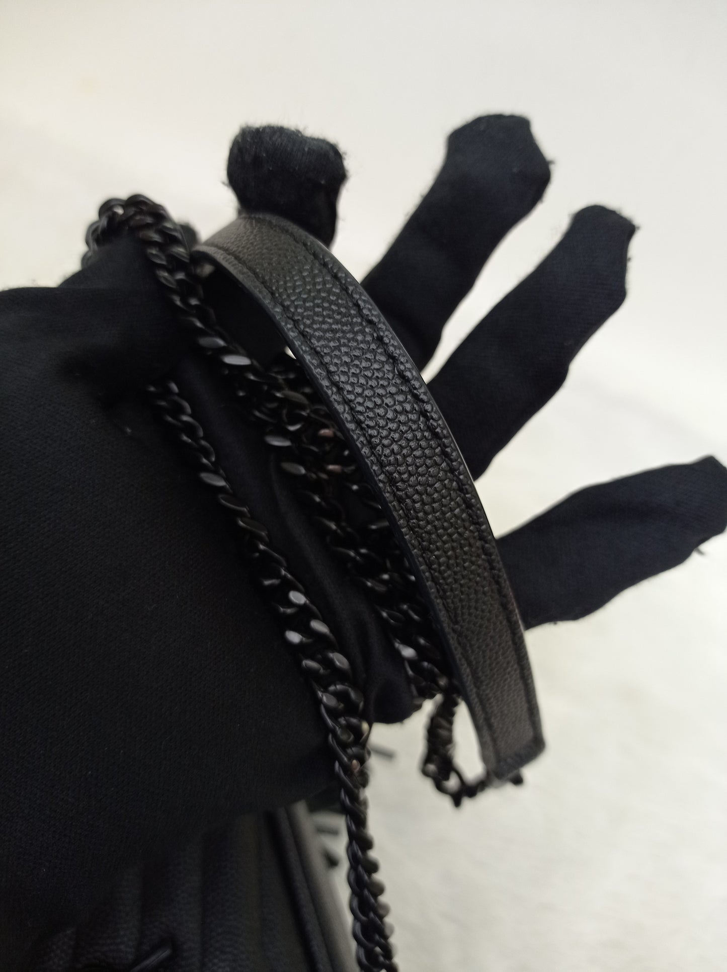 YsL Lou Mini Camera Grained All Black 2019