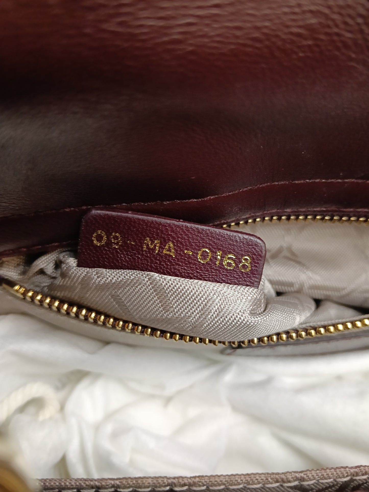 Lady Dior Small Lamb Bordeaux GHW 2018