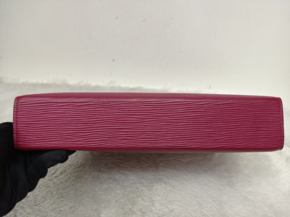 LV Toiletry Pouch 26 Epi Fuchsia 2019