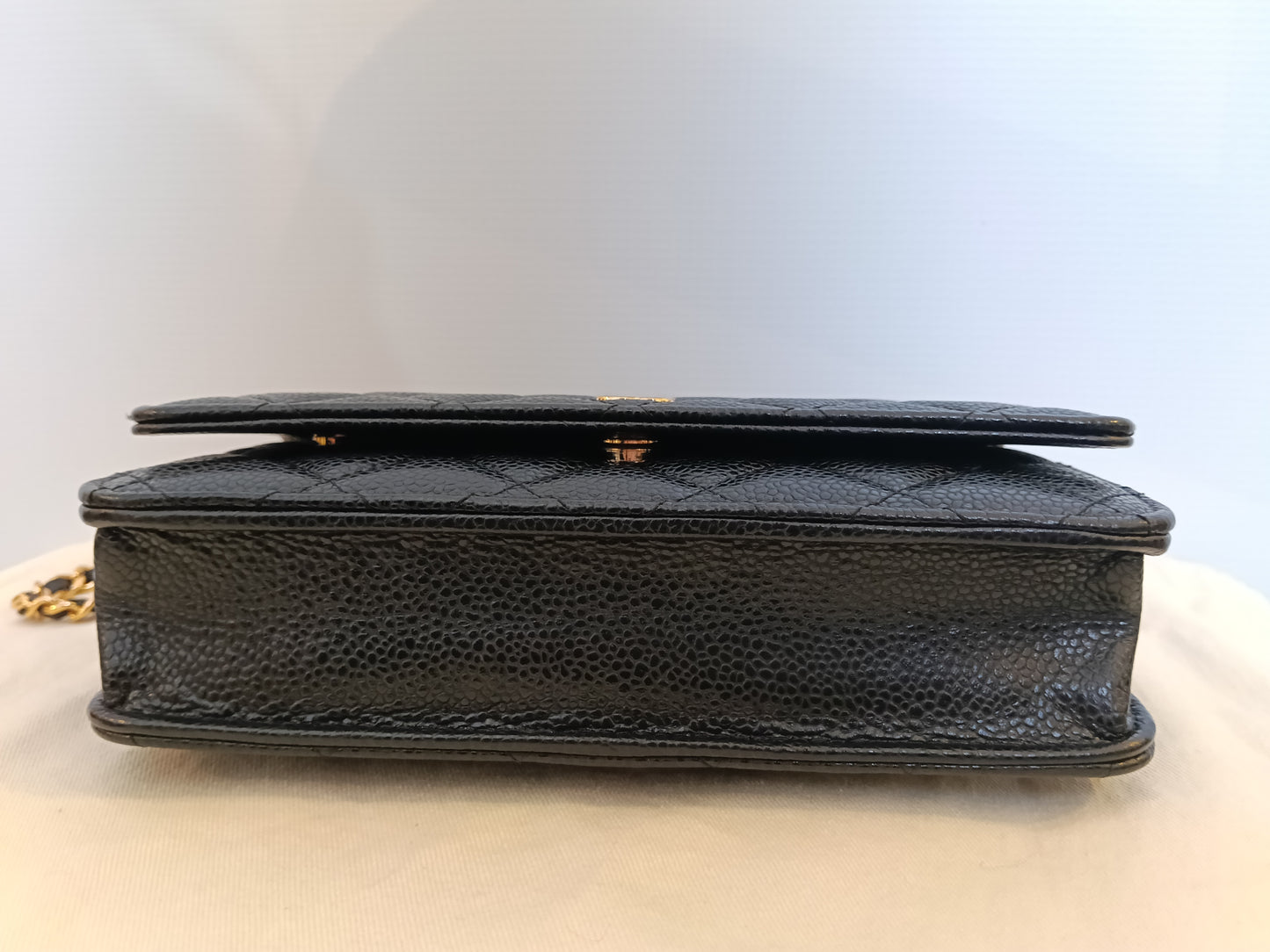 Chanel WOC Caviar Black GHW #29