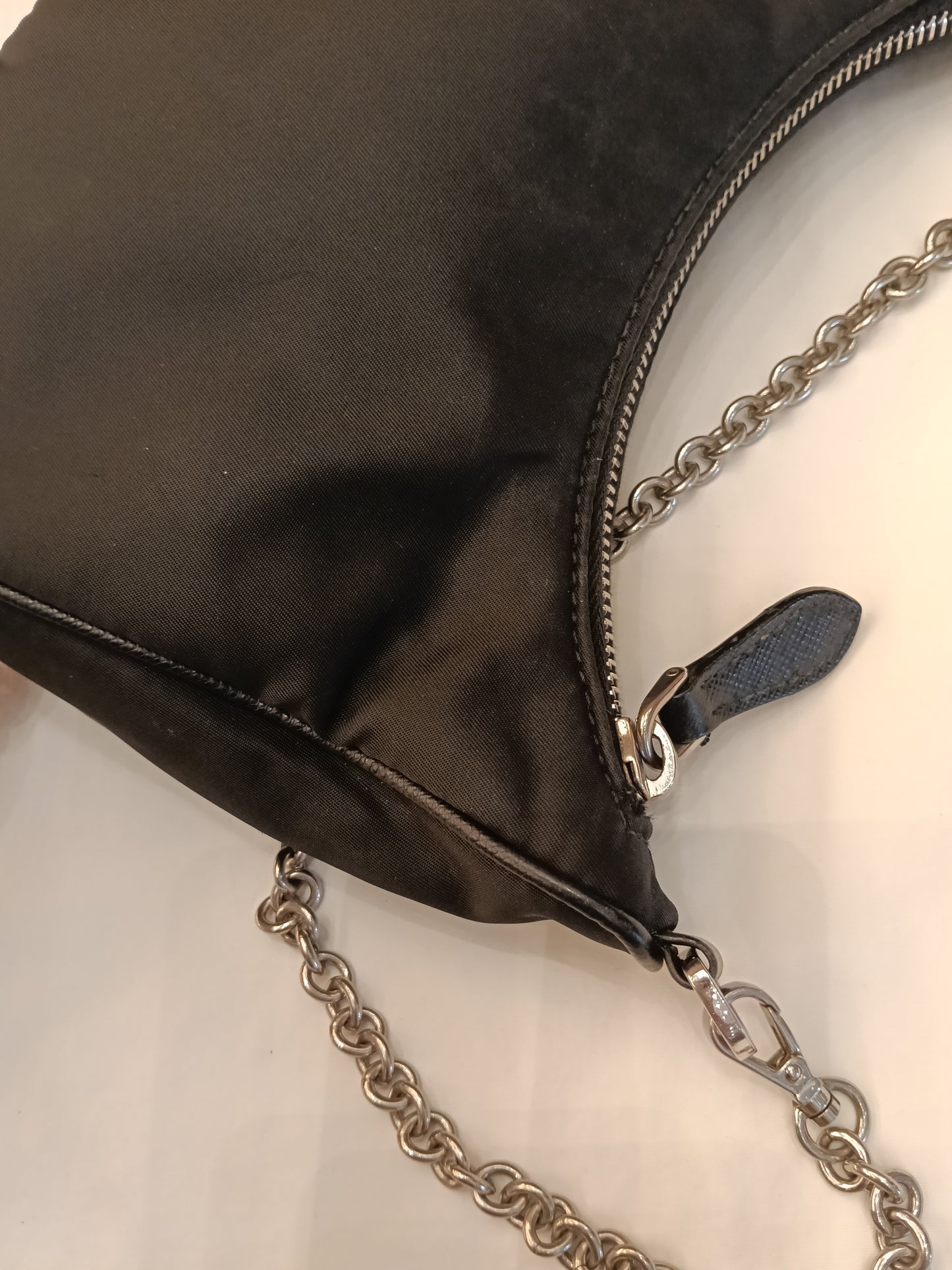 Prada Re Edition Multi Pochette Nylon Black SHW
