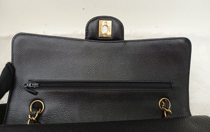 Chanel Medium Caviar Black GHW DF #21
