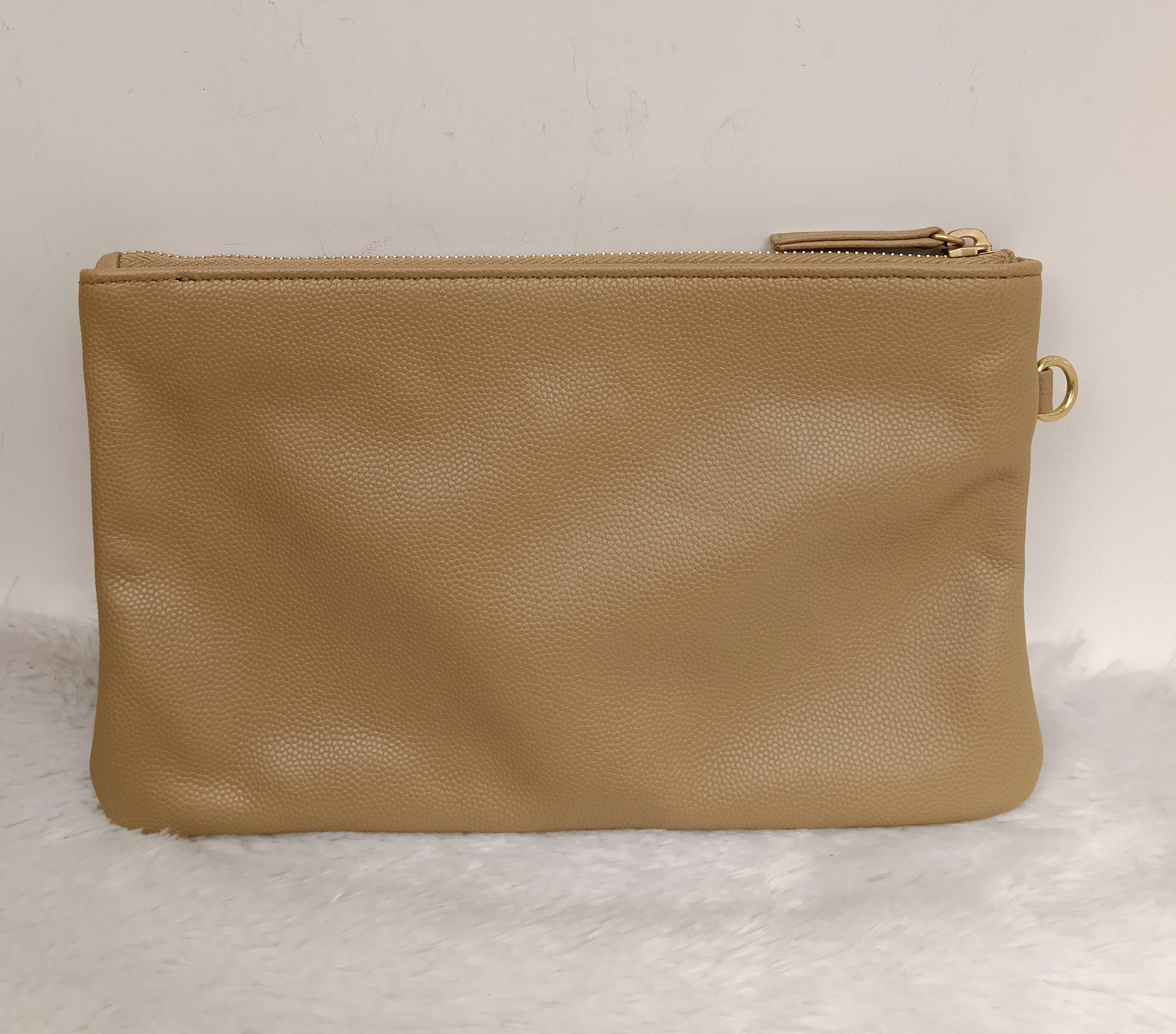 Chanel C25 Medium Caviar Dark Beige GHW (CHIP)