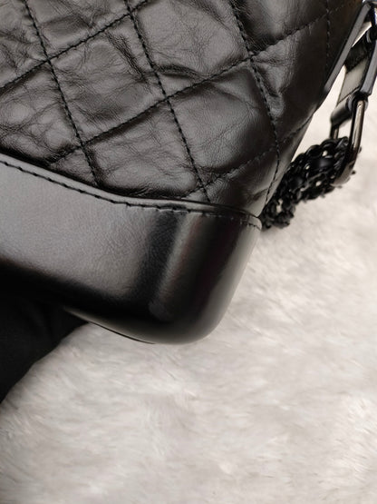 Chanel Gabrielle Small So Black #25