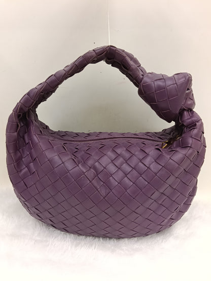 Bottega Veneta Teen Jodie Purple GHW