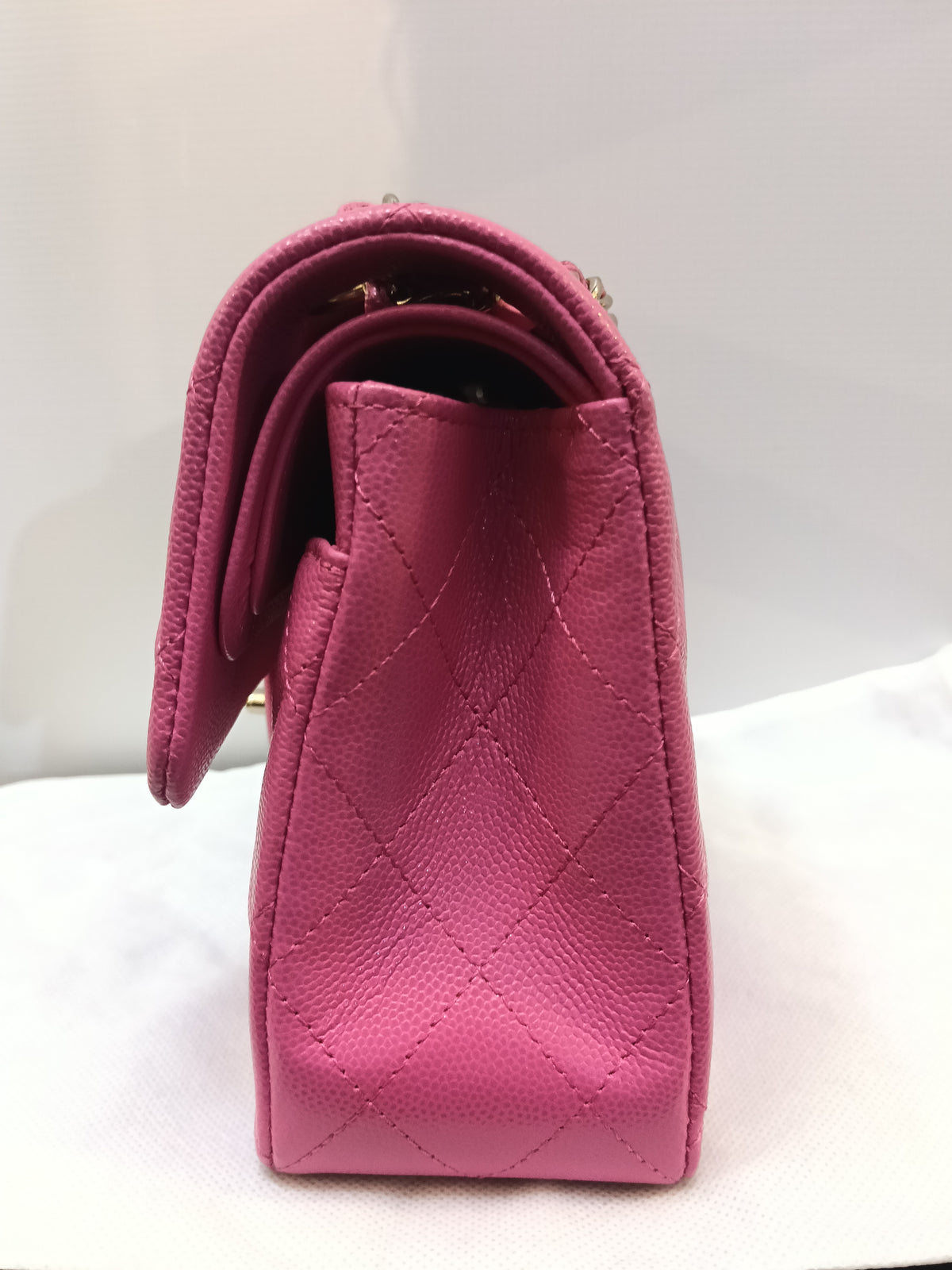 Chanel Small Caviar Pink LGHW (CHIP)