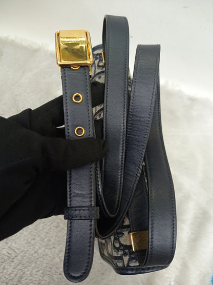 Dior Montaigne 30 Oblique Navy GHW 2019