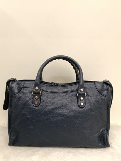 Balenciaga Small City Classic Blue Nuit SHW 2018