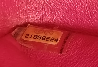 Chanel Jumbo Lamb Fuchsia GHW DF #21