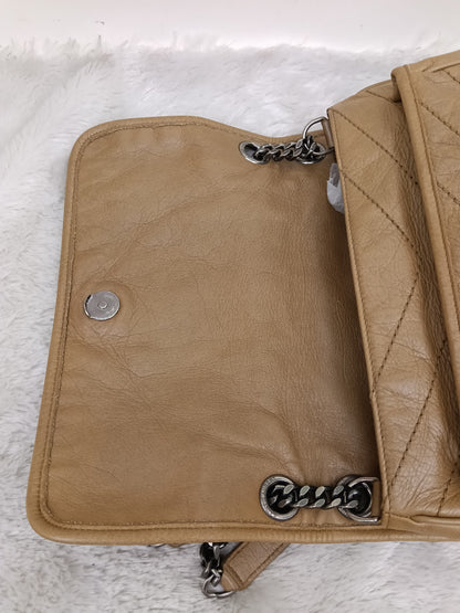 YsL Niki Medium Calfskin Dark Beige RHW 2020