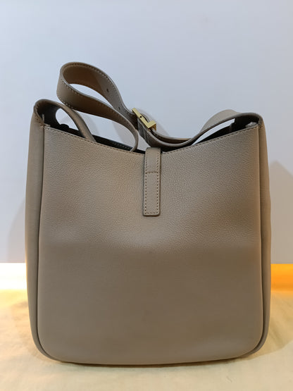 YsL Le 5 A7 Supple Small Calfskin Dusty Grey GHW 2023