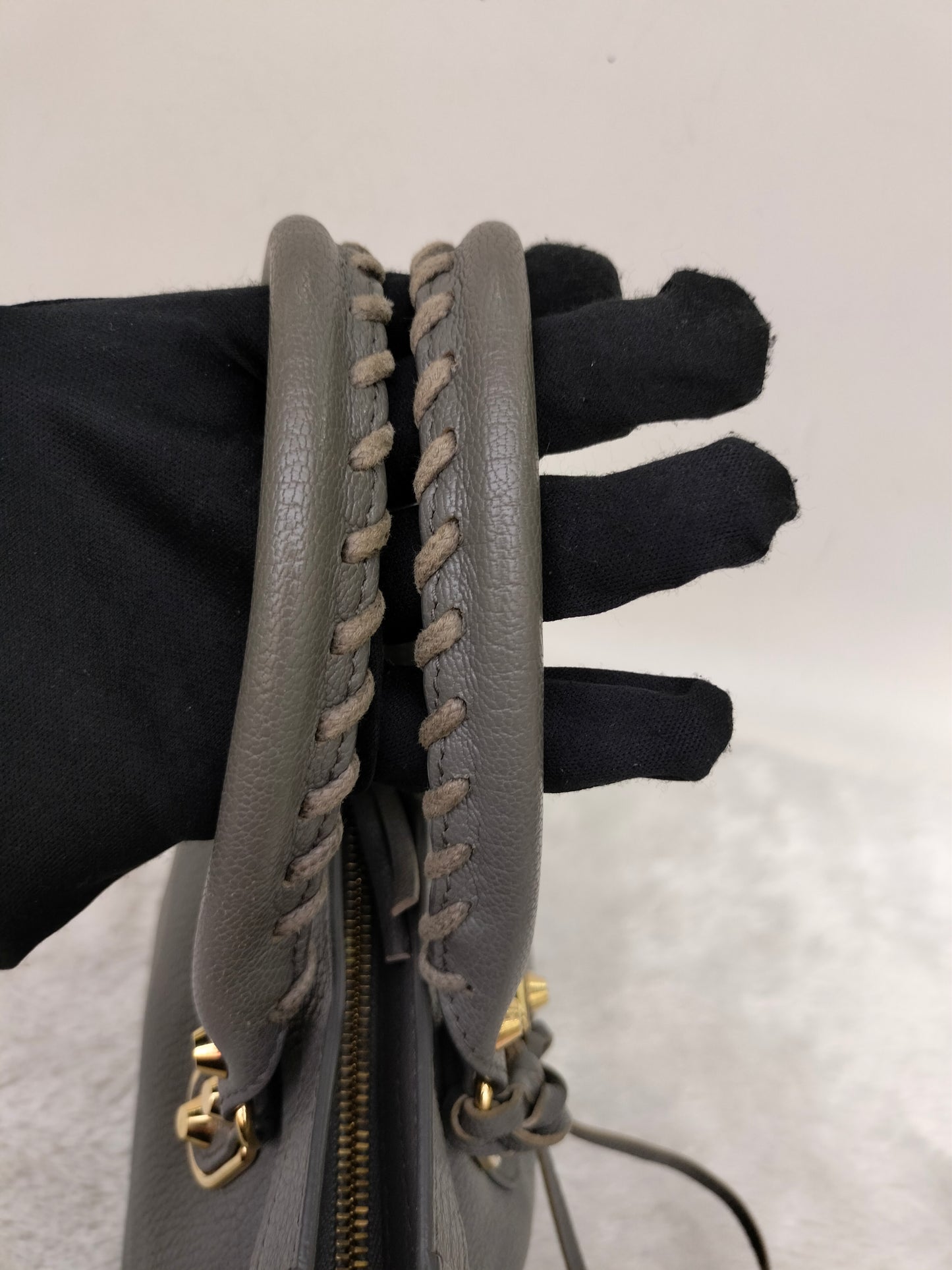 Balenciaga Small City Edge Dark Grey GHW