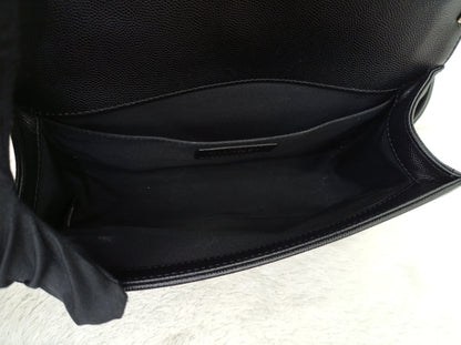Chanel Boy 25 Caviar Black GHW #30