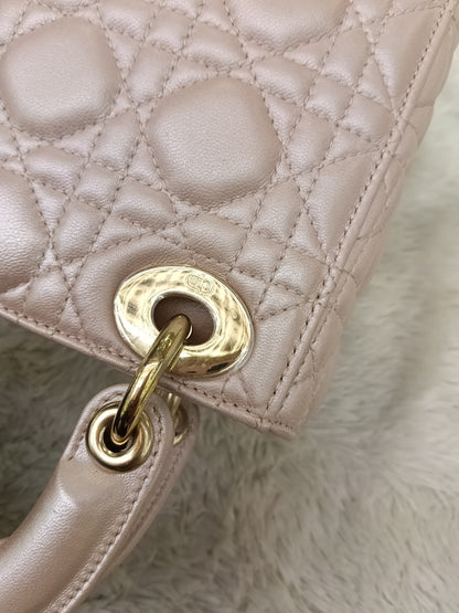 Lady Dior Mini Iridescent Lotus GHW 2018