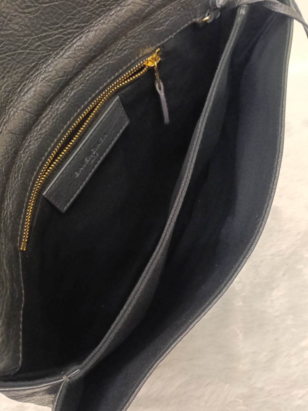 Balenciaga Envelope Clutch Giant Gris GHW 2015