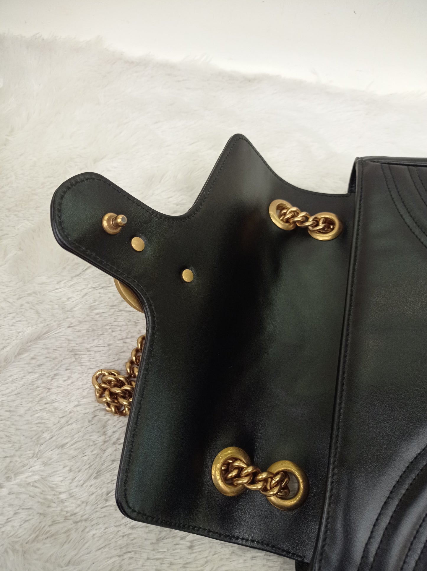 Gucci Marmont Small Black GHW