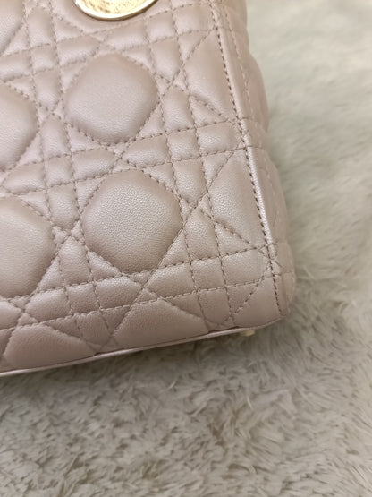 Lady Dior Mini Iridescent Lotus GHW 2018
