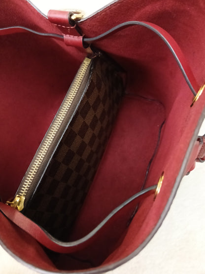 LV Neo Noe MM Damier Cherry Berry 2019