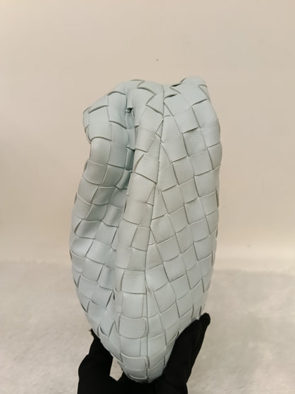Bottega Veneta Teen Jodie Light Blue GHW