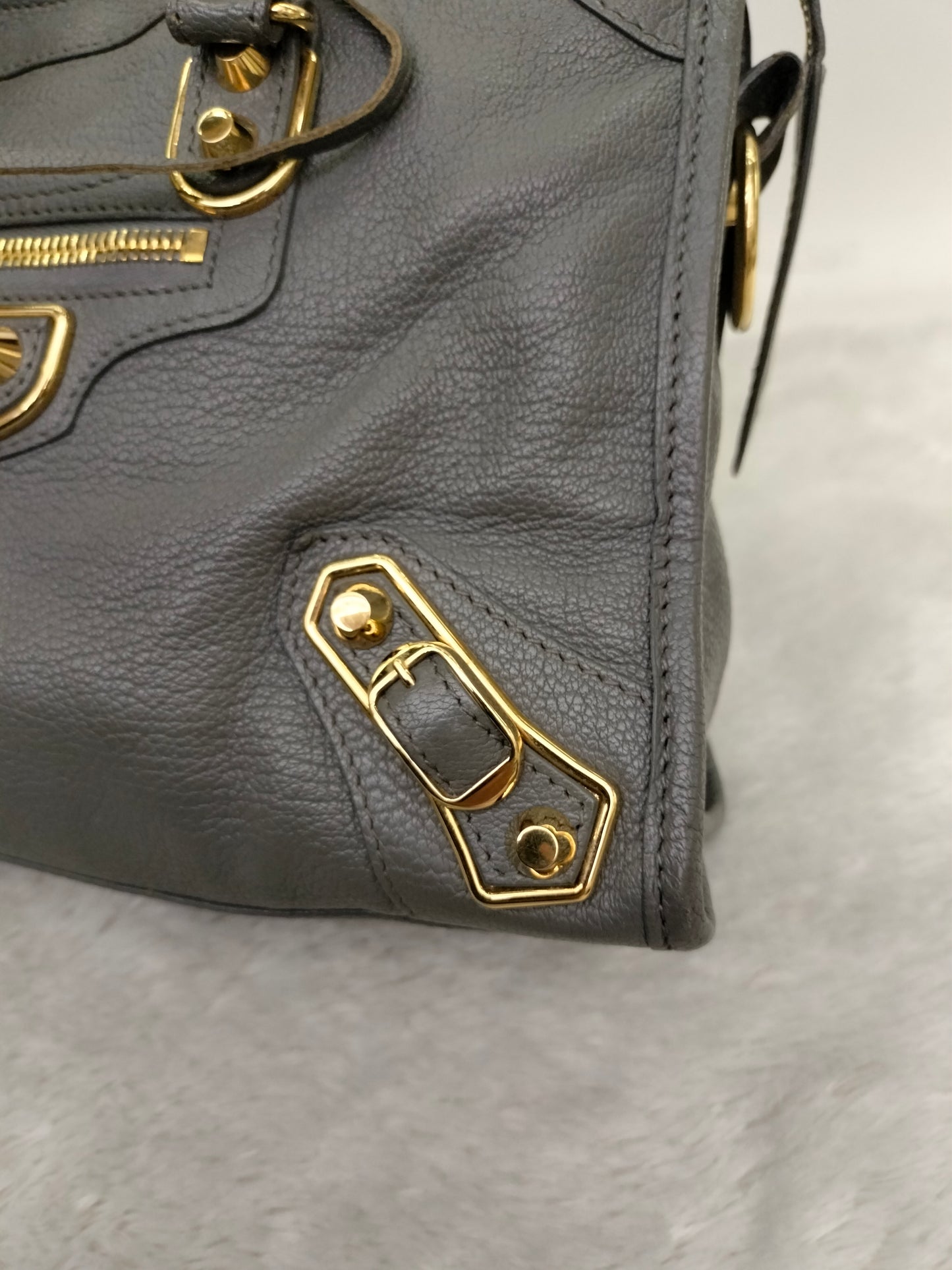 Balenciaga Small City Edge Grey GHW 2020