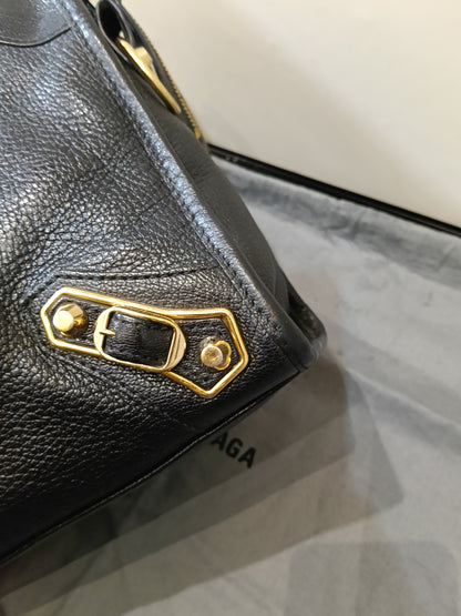 Balenciaga Small City Edge Black GHW 2020