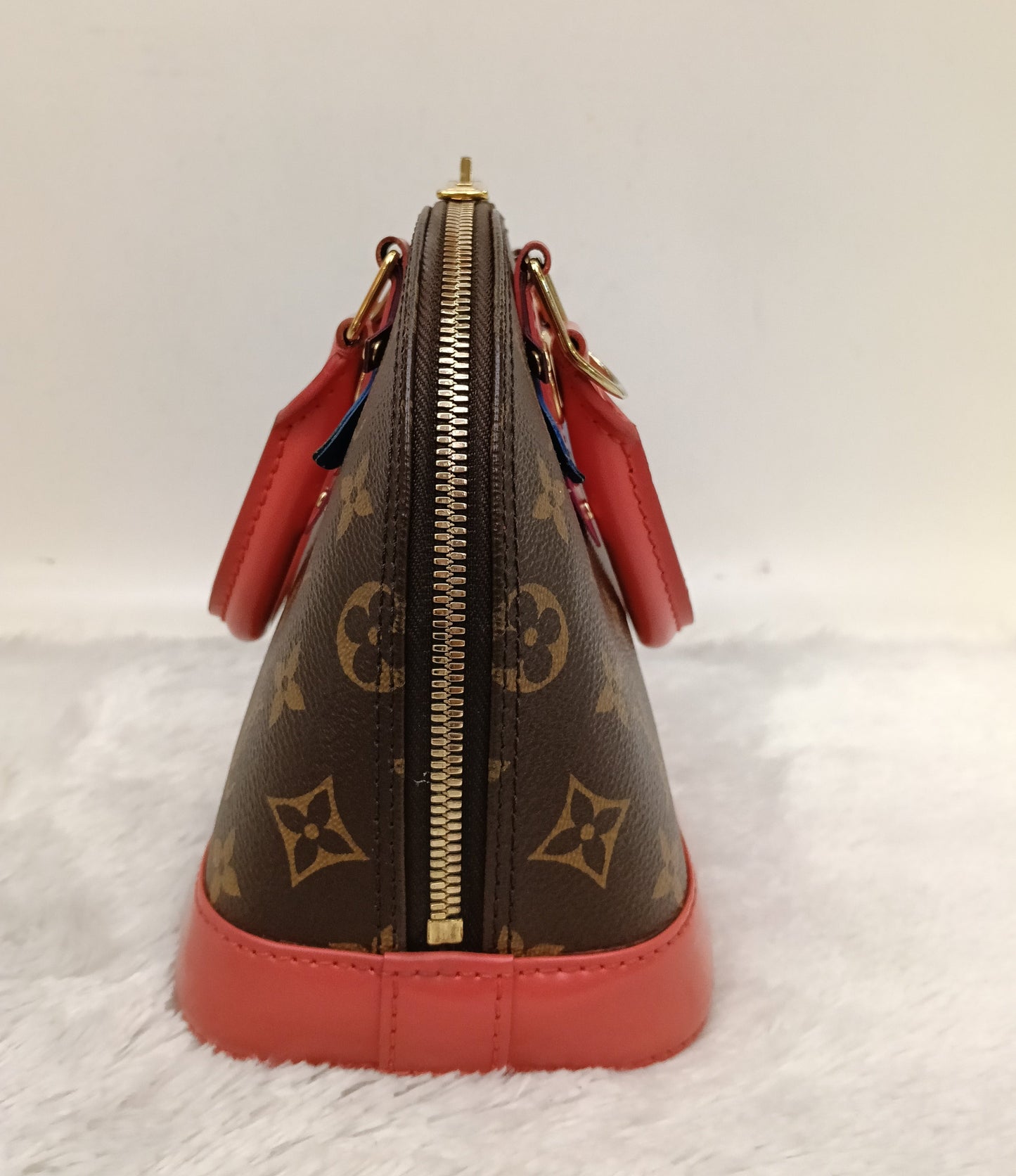 LV Alma BB Monogram Totem Flamingo 2015