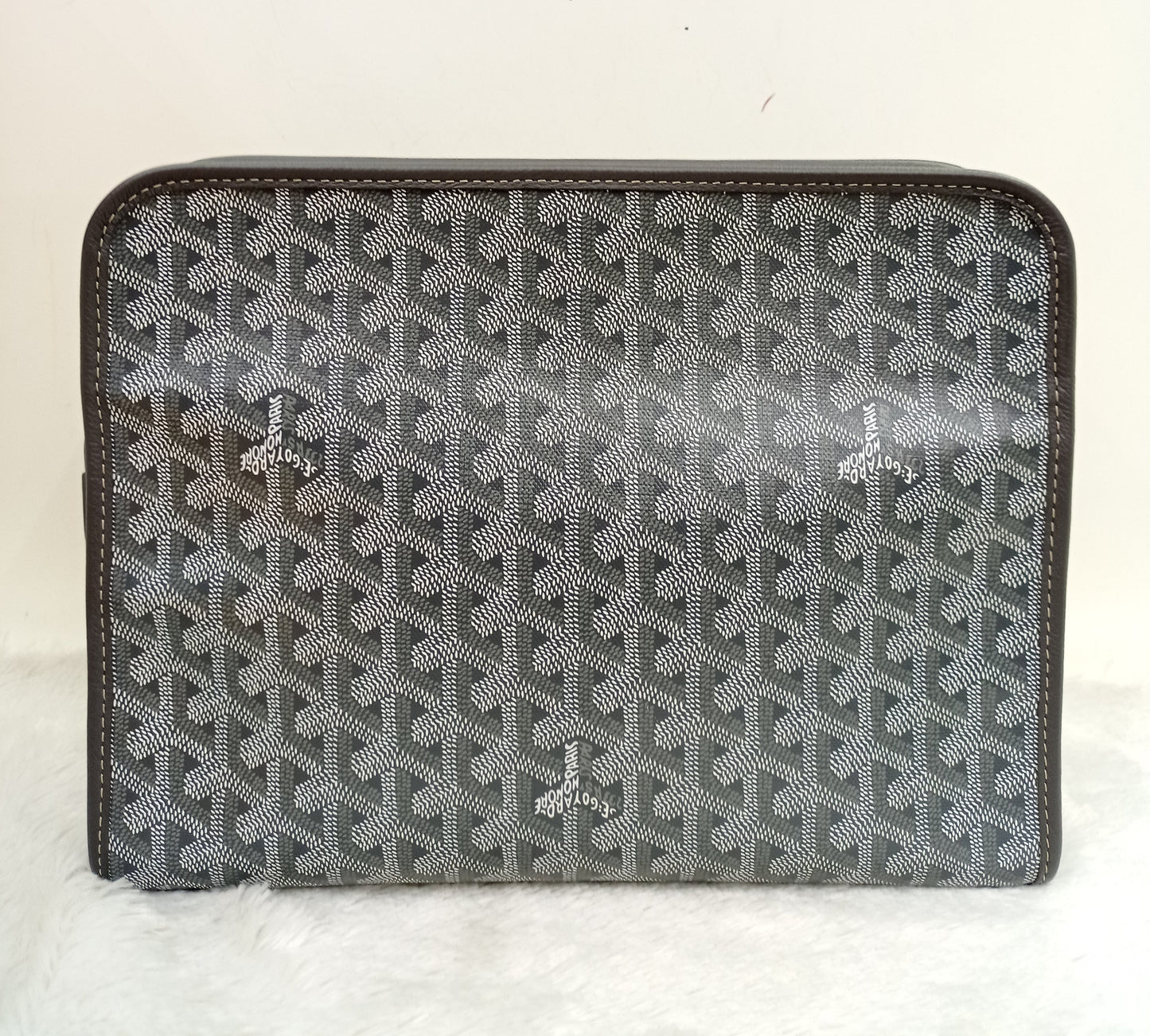 Goyard Trousse Jouvence GM Toiletry Grey SHW 2023