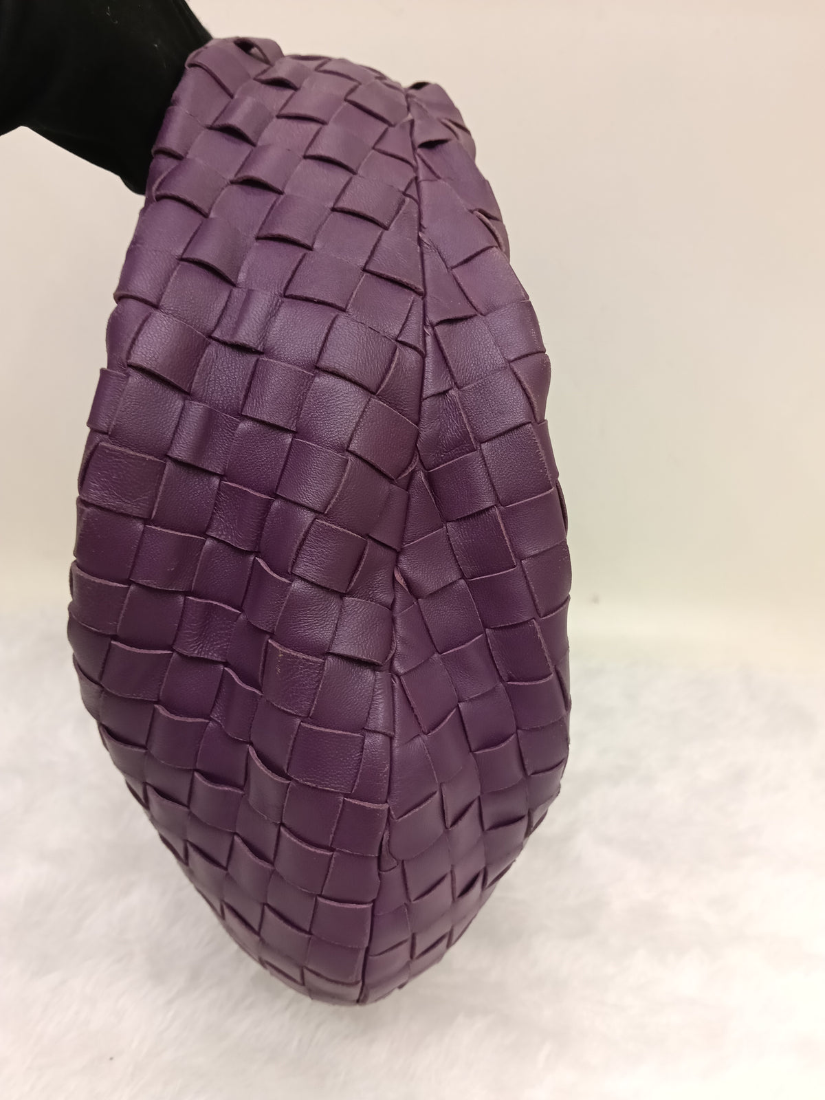 Bottega Veneta Teen Jodie Purple GHW