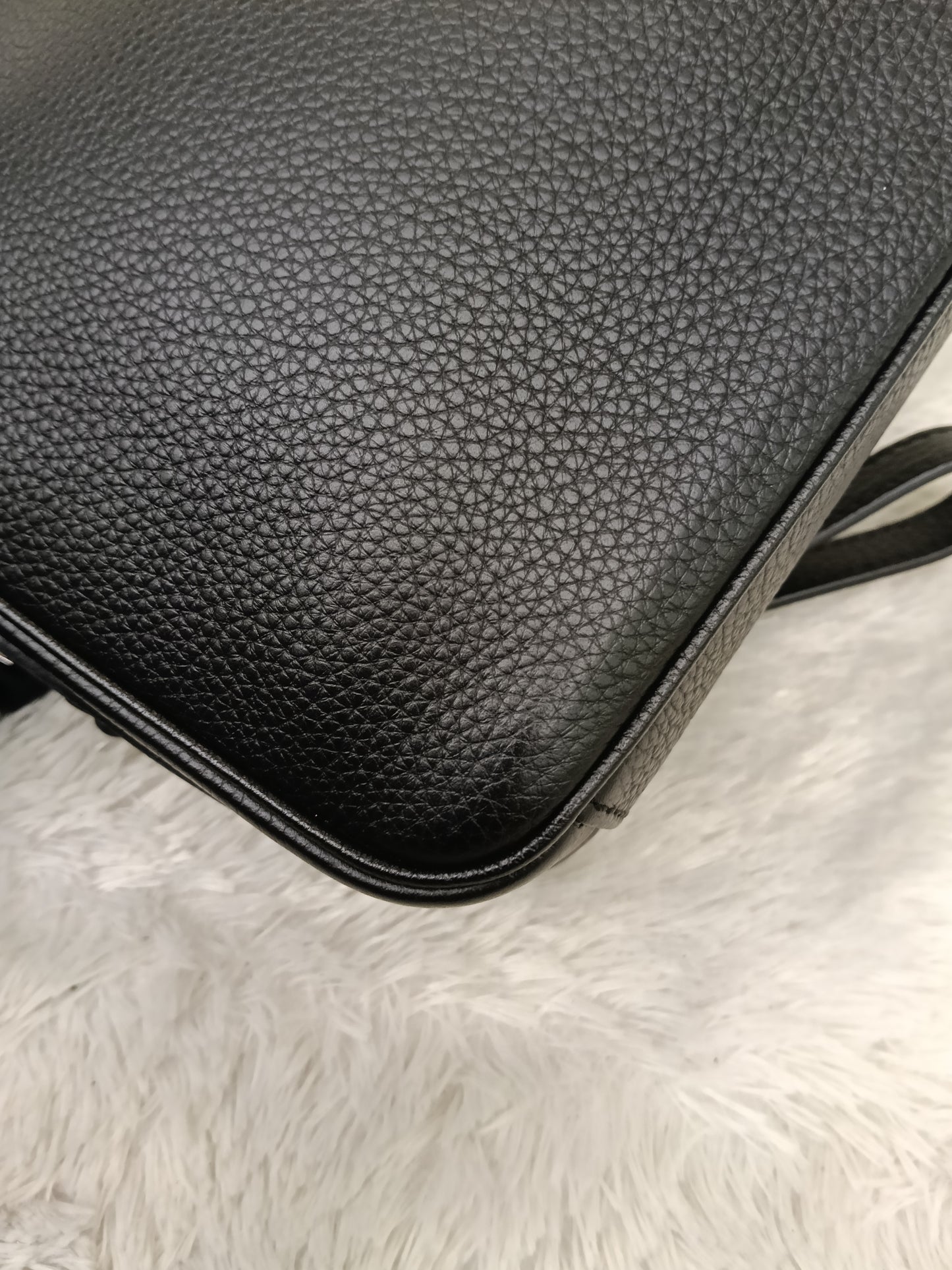 Dior Homme Clutch Grained Black SHW 2017