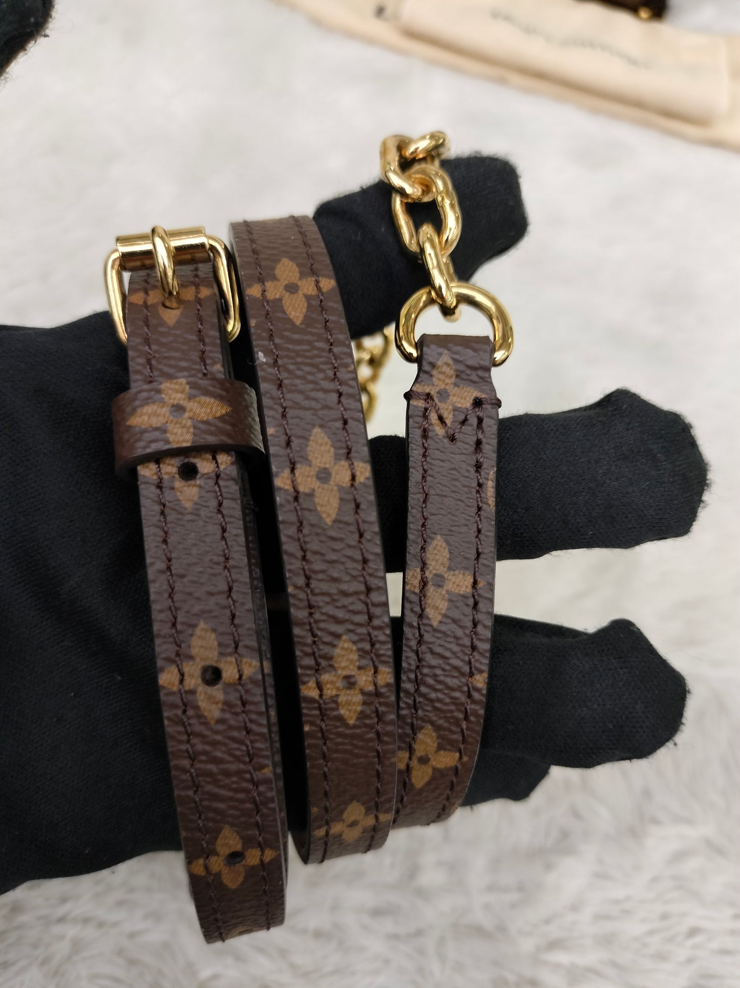 LV Pochette Trunk Vertical Monogram Reverse 2019