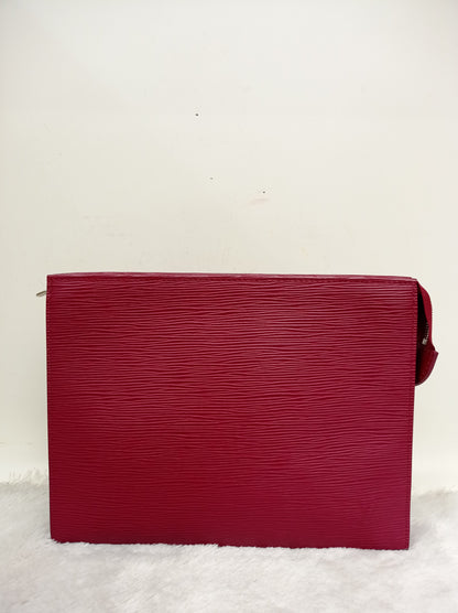 LV Toiletry Pouch 26 Epi Fuchsia 2019