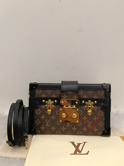 LV Petite Malle NV Monogram Capitale Noir 2019