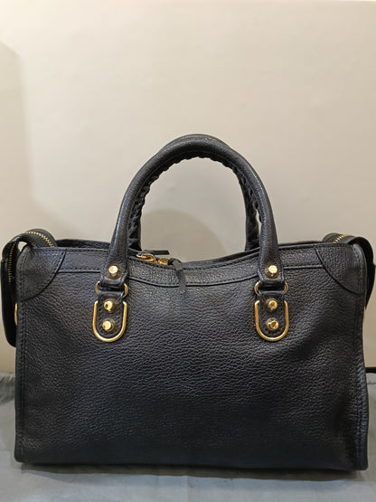Balenciaga Small City Edge Black GHW 2020