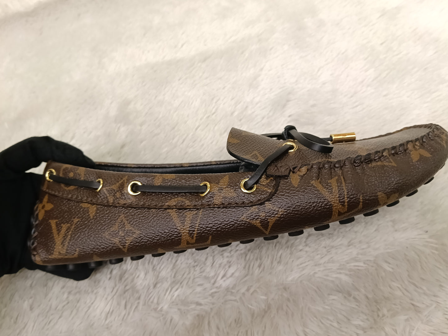 LV Gloria Flat Loafers Monogram size 40