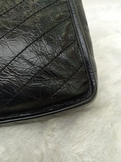 YsL Niki Medium Calfskin Black RHW 2018