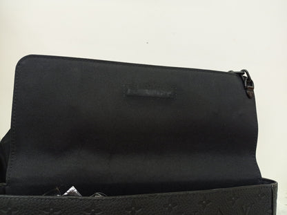 LV Pochette Virgil Abloh Steamer Monogram Eclipse (CHIP)
