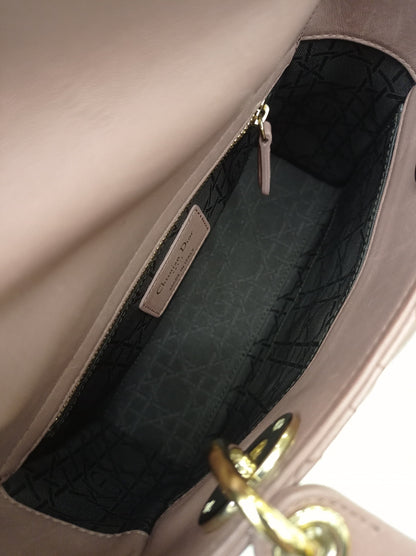 Lady Dior Small Lamb Fard GHW 2018