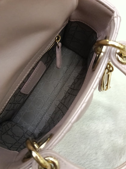 Lady Dior Mini Iridescent Lotus GHW 2018