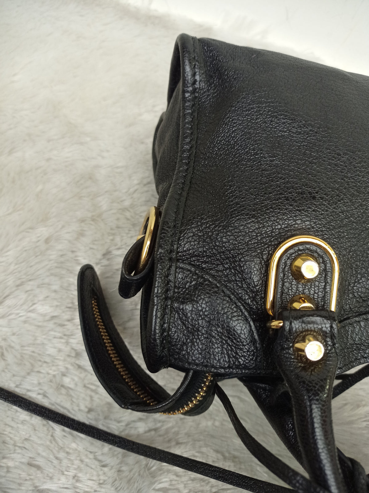 Balenciaga Mini City Edge Black GHW 2020